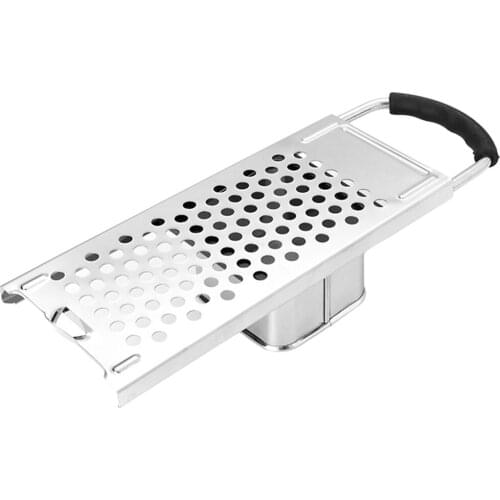 Premium Grade Stainless Steel Spaetzle Maker with Comfort Grip Handle Traditional Egg Noodle Maker