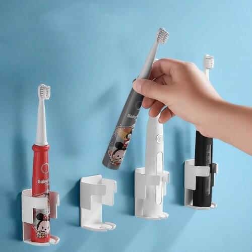 Aluminium Alloy Toothbrush Stand Rack Organizer Electric Toothbrush Wall-Mounted Holder Space Saving Bathroom Accessories