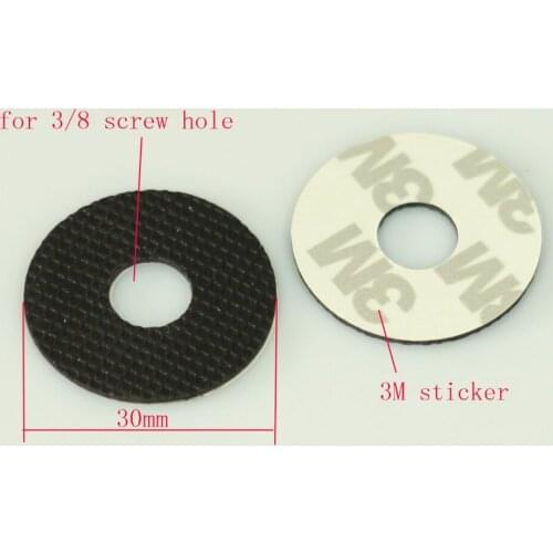 5000 pcs 30mm Rubber Washer with 3/8" Hole and 3M adhesive for Tripod / Bracket/5D2
