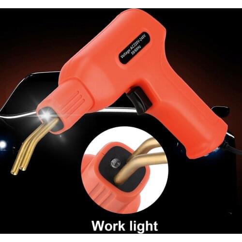 50W Handy Plastics Welders Garage Tools Hot Staplers Machine Staple PVC Repairing Machine Car Bumper Repairing Welding Tool