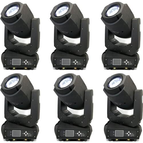 6pcs/lot Spot 200w Moving Head beam Stage Light Lyre LED Gobos DJ Lamp DMX 200w Disco Wedding Party Zoom Moving Head Light