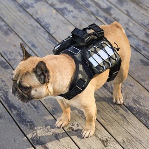 A Cute Backpack for Pet Dog Cat Harness Leashes for Army Small Medium Dog Puppy Multifunction School Bag Pets Supplies