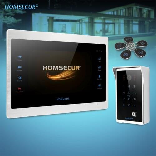 HOMSECUR (BM701HD-S+BC081HD) 7" Wired AHD Video Door Entry Phone Call System with Motion Detection BM701HD-S+BC081HD