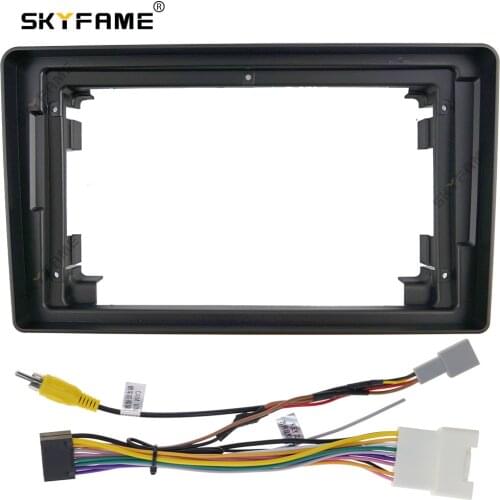 SKYFAME Car Frame Cable For MITSUBISHI Outlander 2006-2012(Small frame) Screen Dask Kit Fascia Frame