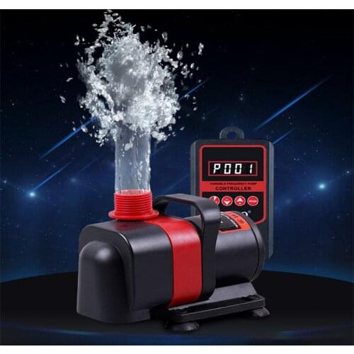 DC frequency conversion water pump fish tank fresh water circulation submersible pump filtration ultra quiet amphibious pump