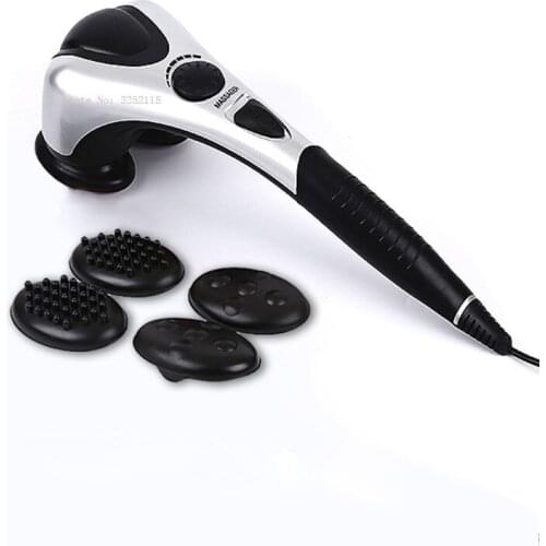 HANRIVER High quality Intelligent cervical spine back body massager stick multifunctional body massage device parents Gift H0104