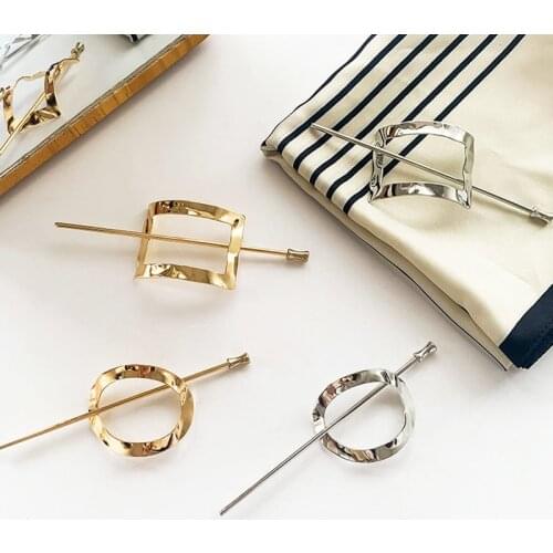 2020 New Hair Sticks Elegant Simplicity Metal Hairpin Hair Clips for Women Japanese Hair Sticks Hairpin Girls Hair Accessories