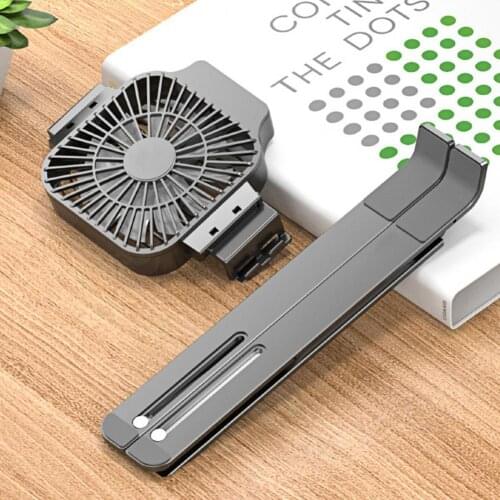 2Pcs/Set Computer Stand Triangle Stability Multi-functional Portable Space-saving Six Gears Adjustment Hollow-out Design Noteboo