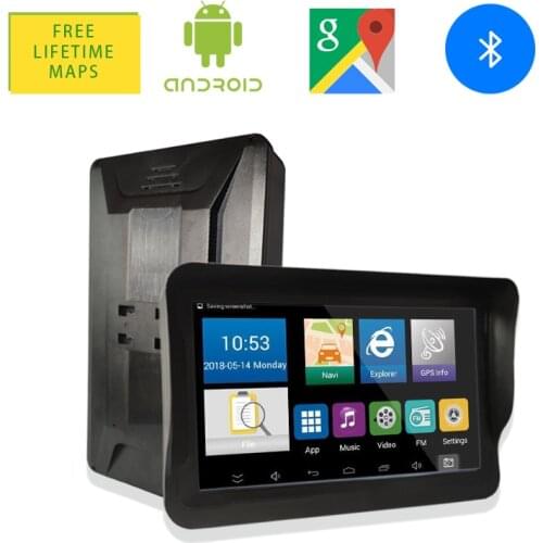 9" HD Car GPS Navigation 512M+16G Bluetooth Android Night Vision WiFi FM AV-IN Nav Truck GPS Automobile latest Europe Map