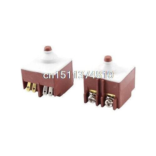 AC 250V 8A FA6-5/1D-24 Momentary Trigger Switch 2 Pcs for Bosch 6-100