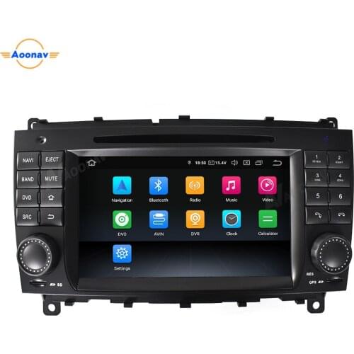 2din android car audio For Benz CLK W209 CLS W219 2004-2012 Car Stereo receiver radio multimedia player GPS navigation