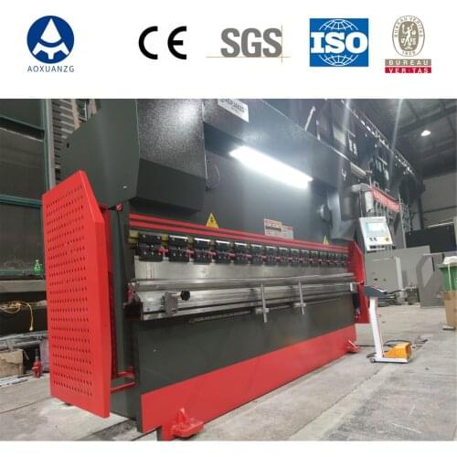 Hydraulic Plate Folding Machine CNC Press Brake 80T/3200mm TP10S System