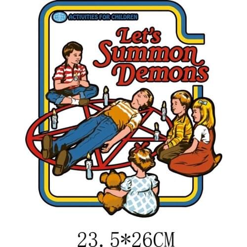 Hot stamping paste Halloween clothes printing pattern hot stamping logo chaopai hot transfer printing