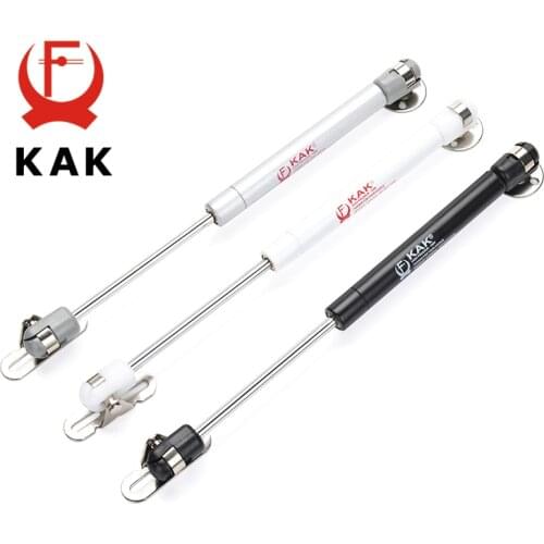 KAK 100N 10kg Cabinet Hinges Furniture Gas Spring Kitchen Cupboard Door Lift Support Lid Stays Soft Close Open Cabient Hardware