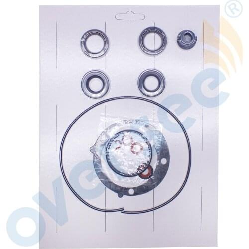 694-W0001 Gear Box Gasket Kit For YAMAHA Outboard Motor 25 HP Old Series 694-W0001-21 694-W0001-C2 Mariner 27-97058M