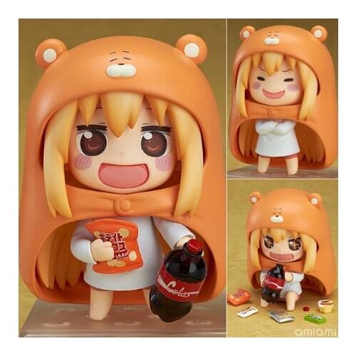 Lolita Sankaku Head Himouto! Umaru-chan Umaru Figure Doma MARMOT Hamsters 10CM Model Action Figures Pvc Rinquedo