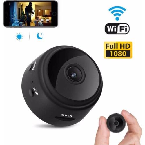 Micro WIFI Mini Camera 1080P With Smartphone App And Night Vision IP Home Security Video Cam Bike Body DV support hidden TF card