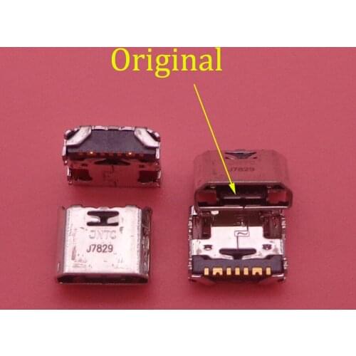 50pcs Mini Micro USB connector Charging Socket Port power plug dock for Samsung Galaxy Tab A 8.0" SM-T280 T285 T287