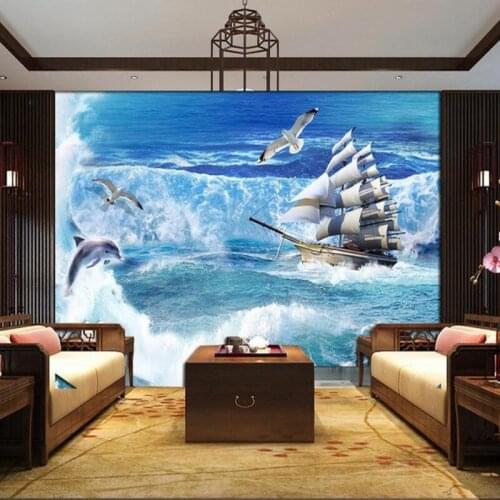 Custom mural a large scenic wallpaper mural TV background bedroom living room sofa wallpaper