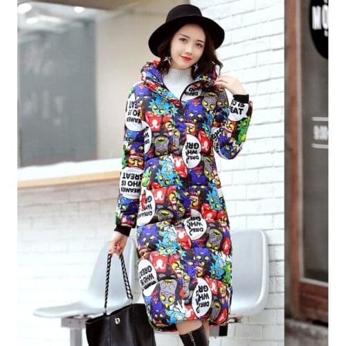 2017 NEW WOMEN WINTER JACKET COAT THICKEN SLIM WARM FEMALE PARKAS PADDED COTTON HOT SALE ZL403