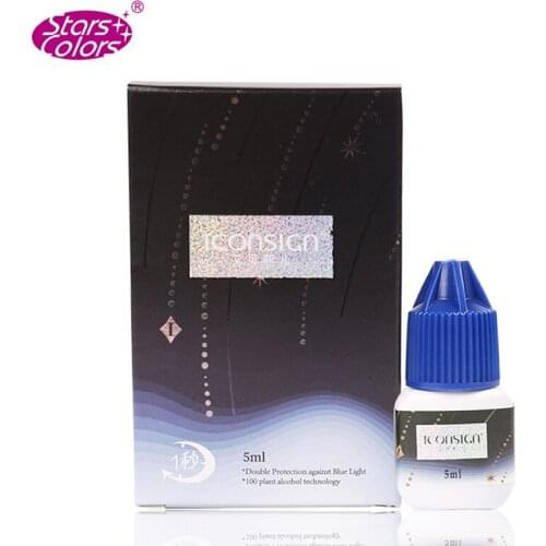 New Arrival Low Odor eyelash glue 1 second fast dry lash extension false eyelash glue Lashes Adhesive 5ml/10ml