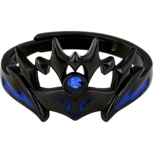 Wholesale 5 Pcs 2021 DATE A LIVE Rings Tobiichi Origami Satan Ring Japanese Anime Finger Accessories for Women Men Jewlery Gift