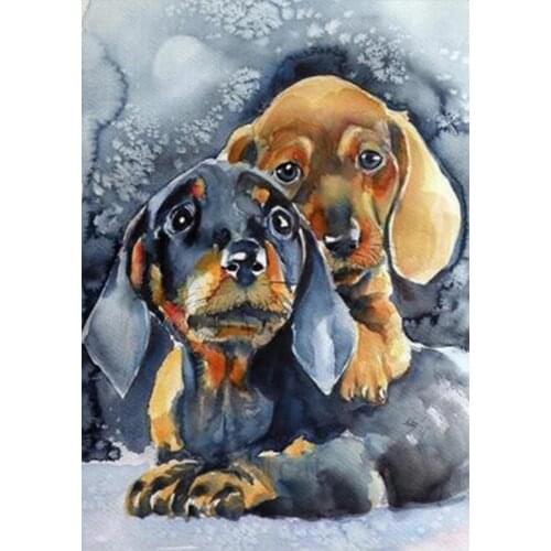 Full Diamond Painting Animal dachshund Cross Stitch DIY Bead Embroidery Diamond Art New sale Handwork Mosaic home Decor