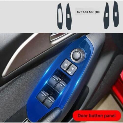 DNHFC For Mazda 6 2017 2018 Door panel film Transparent protective film Full foil Car Accessories