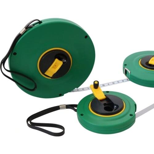 50m tape measure retractable 30m measuring metre ruban professional 20m measurement woodworking tools miary measurement meetlint