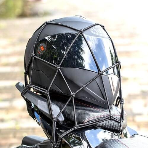Hot Sale High quality Universal Bungee Cargo Net for Motorcycle Bike ATV Offroad Board Go Cart accessories Helmet /Fuel tank Net