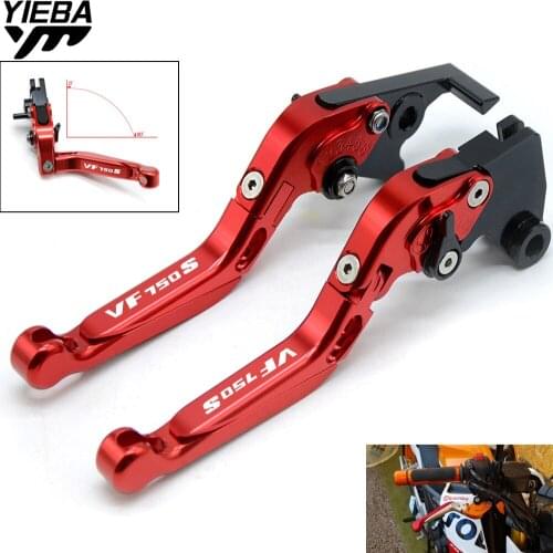 VF750S CNC Motorcycle Accessories Adjustable Folding Brake Clutch Levers FOR HONDA VF750S VF 750S VF 750 S SABRE 1982-1986