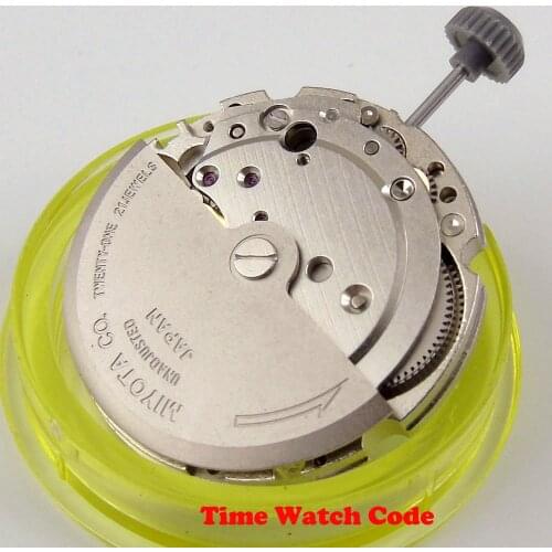 Miyota 8215 automatic movement parts date High Accuracy 21 jewels Old Version No Hacking Seconds