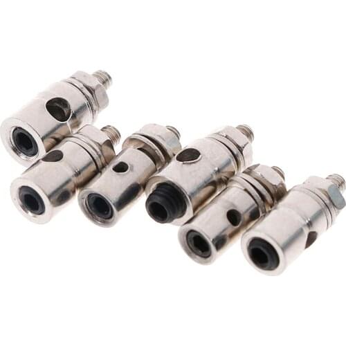10Pcs Diameter 1.3mm/1.8mm/2.1mm RC Airplane Boat Pushrod Linkage Stopper Servo Connectors