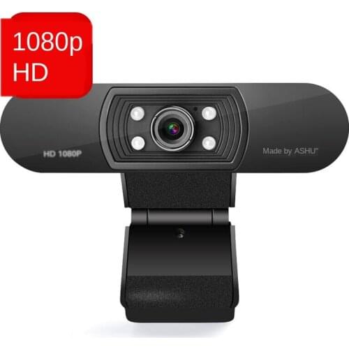 1080P Webcam HD Web Camera With Built-in HD Microphone USB Widescreen Video