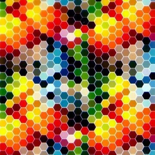 CSCY711 0.5mX20m hidrografik film water transfer colorful design pattern water transfer films transfer