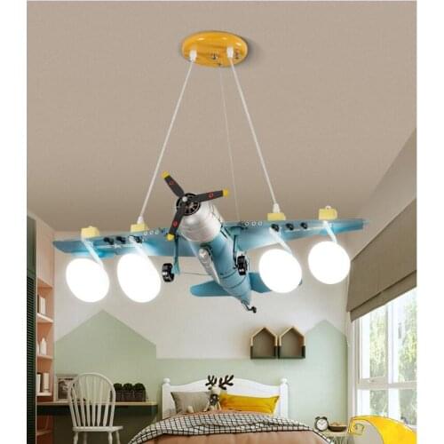 Decora Children Plane Pendant Lamp Modern Decorative Design Pendant Lights Fixture Kids Children Bed Room Lighting Free Shipping