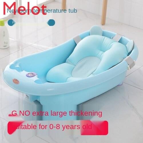 Baby Bathtub Newborn Baby Bathtube Baby Supplies Thickened Large Size Sitting Lying Child Kid Bath Barrel Convenient Family