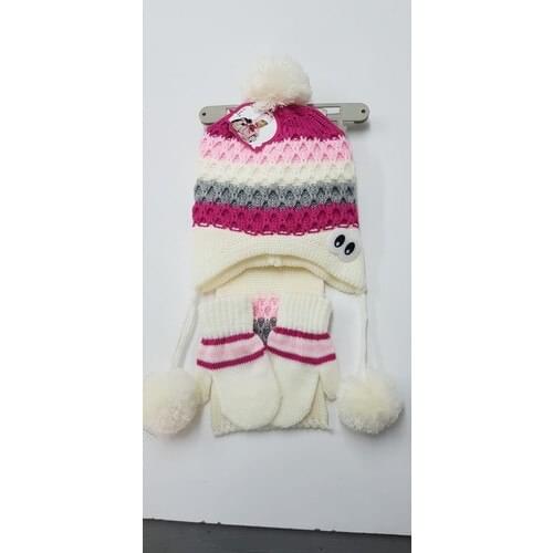 Ranging age 3'lu Children 'S Scarf Beanie Gloves Set