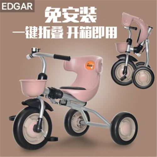 Kids Activity Product Baby Tricycle Bike Scooter Baby Walker Bikes 1-3 years old Baby With Foot Pedal Kids Driving Bike