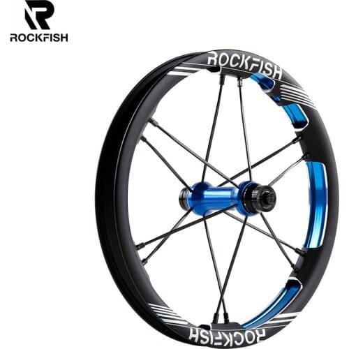 Rockfish R6 12 inches Double Wall Balance Kids Push Bike Wheel 84 90 95mm CNC Child Bicycle Wheelsets