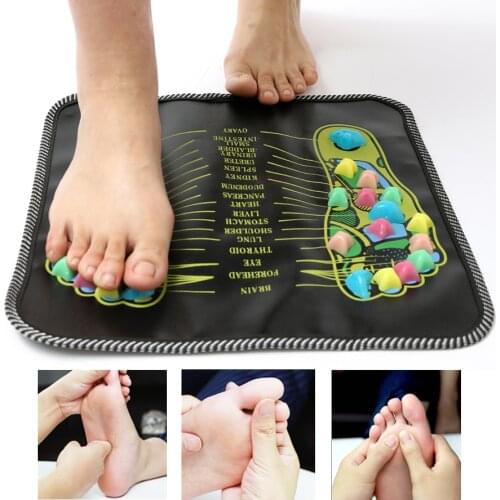 New Foot Massager Cushion Massage Mat Improve Blood Circulation Relieve Ache Pain Acupoint Stimulation Eliminate Muscle Fatigue
