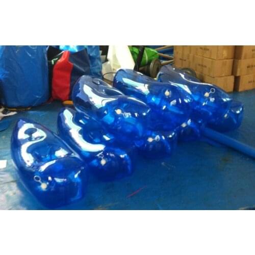 Inflatable toy sport game water walking shoes