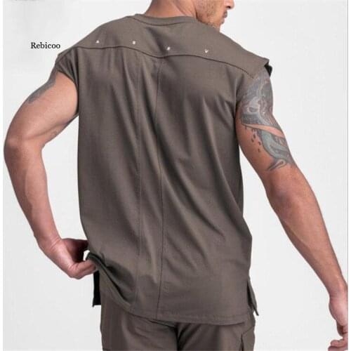 Rebicoo Men's Fitness Tank Tops