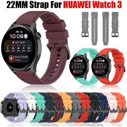 For HUAWEI Watch 3 Strap For Samsung Galaxy Watch 3 45mm Gear S3 Frontier 22mm Watch Band Bracelet huawei watch gt 2/2e/2 Pro
