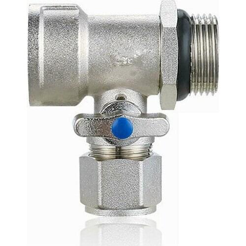 Thermostat Radiator Control Left Valve Male Female Thread Water Supply Adapter 1'' DN25 * 1620 Tee Brass Value Faucet Ball Valve