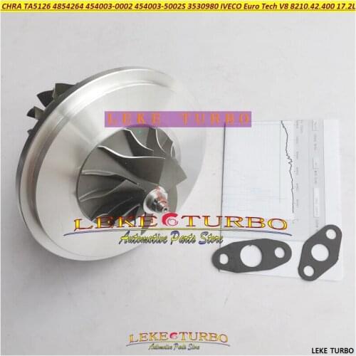 Turbo Cartridge CHRA Core TA5126 4854264 454003-0002 454003-5002S 454003 Turbocharger For IVECO Euro Tech V8 8210.42.400 17.2L