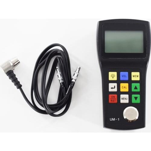 Ultrasonic Thickness Meter UM-1 Digital Portable Thickness Gauge 0.8-300mm