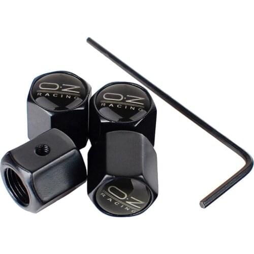 General OZ Racing Wheel Tire Valve Stem Cover Tire Valve Core Cap Anti-theft Finger Car Wheel Tire Valve Caps Covers Auto Parts
