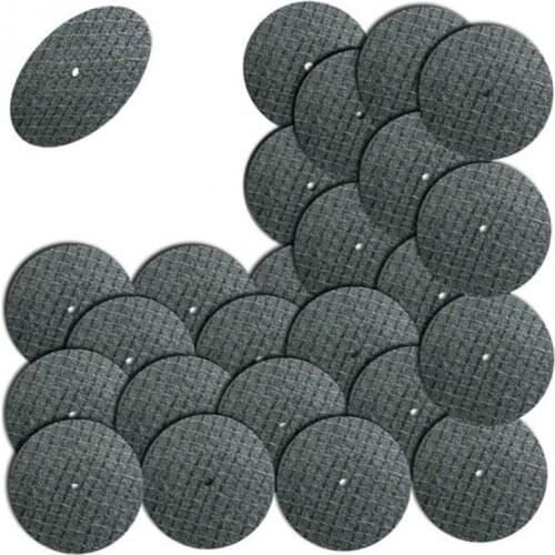 High quality 25pcs / set FRP strong cutting wheel fit electrician for Dremel tool double net surface grinding wheel