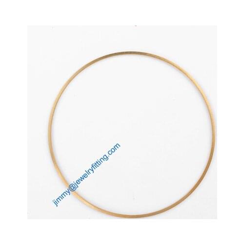 1000PCS Raw Brass Circle 62*1*1mm copper Rings fashion jewelry findings jewelry Connectors Quoit